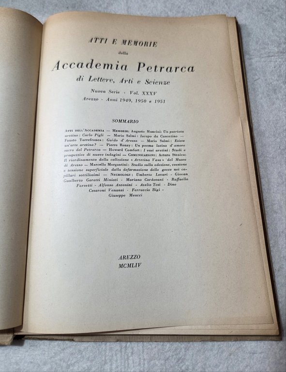 Atti e memorie della Accademia Petrarca di Lettere, Arti e … | Immagine Gallery 2