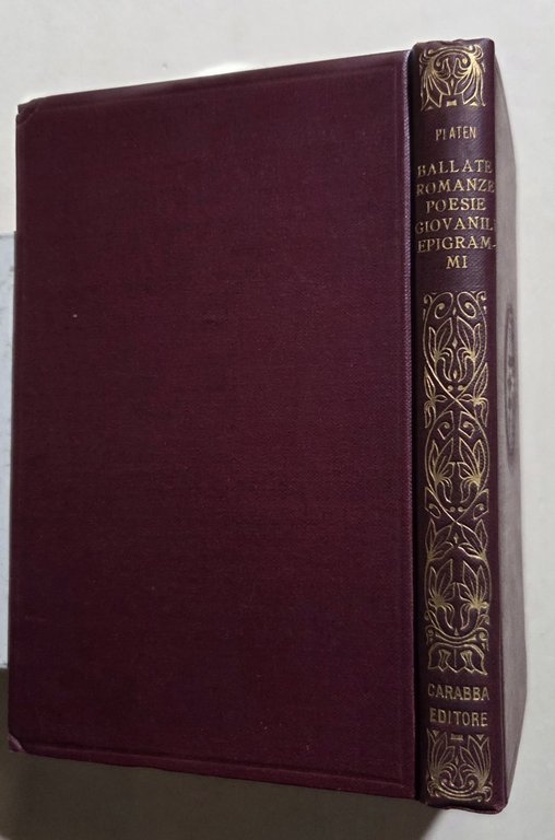 Ballate - Romanze - Poesie giovanili - Epigrammi | Immagine Gallery 2
