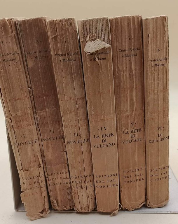BATACCHI-OPERE COMPLETE- 6 VOLL.(1926)