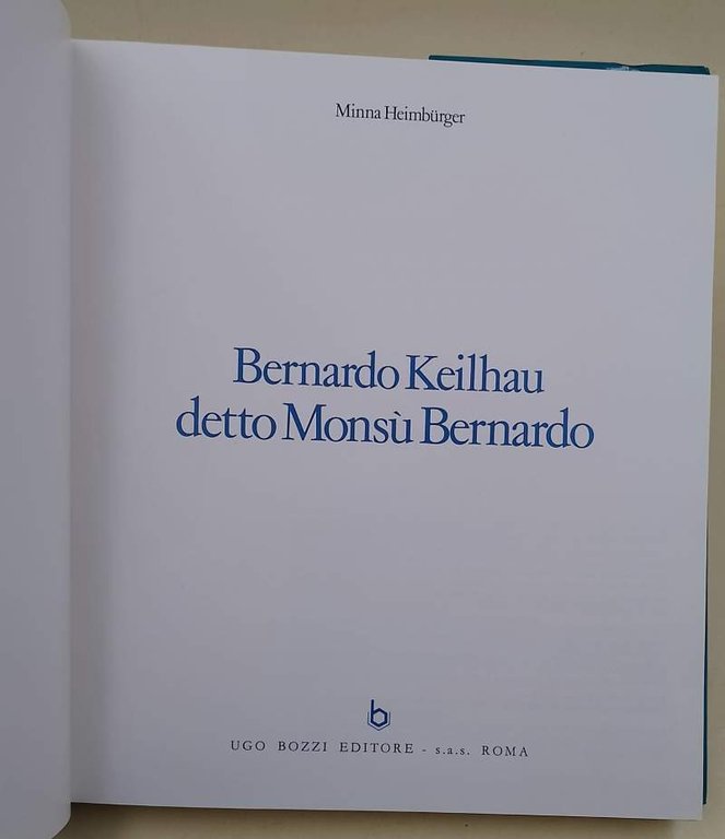 BERNARDO kEILHAU DETTO MONSU' BERNARDO(1988)