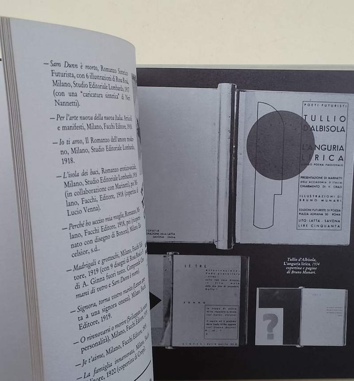 BIBLIOGRAFIA DEL FUTURISMO-1909-1944-(1988)