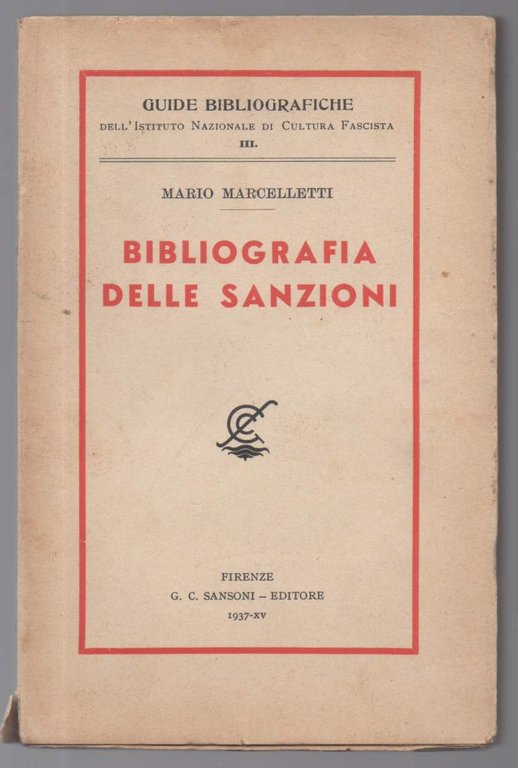 Bibliografia delle sanzioni