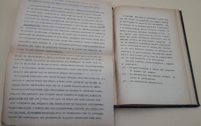 BIOCHIMICA DELL'ORGANISMO AFFETTO DA TUBERCOLOSI(1951)