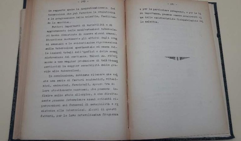 BIOCHIMICA DELL'ORGANISMO AFFETTO DA TUBERCOLOSI(1951)