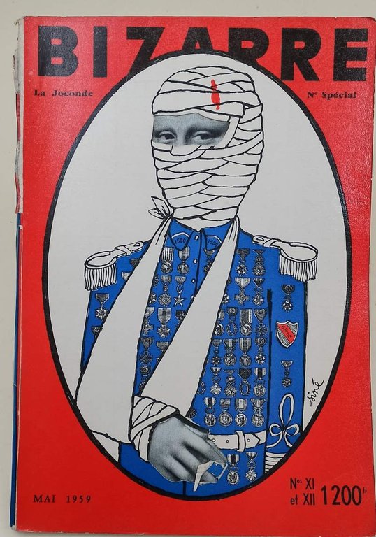 BIZARRE-LA JOCONDE- N. SPECIAL-MAI 1959- N. XI ET XII