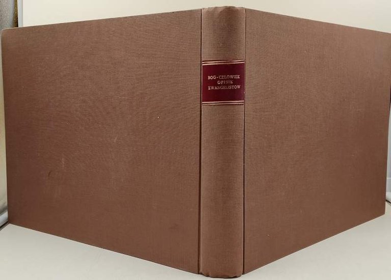 BOG-CZLOWIEK W OPISIE EWANGELISTOW-NOWY, SYNOPTYCZNY PRZEKLAD-CZTERECH EWANGELI W JEDNEI(1914)