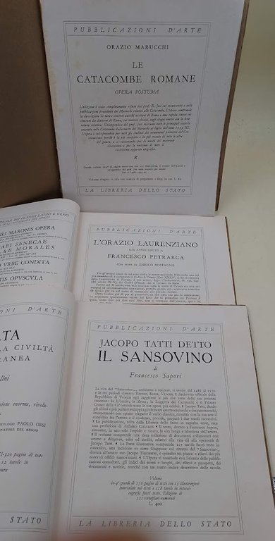 BOLLETTINO D'ARTE- ANNO XXVIII-SERIE III NUMERI IX-XI -XII(1935)