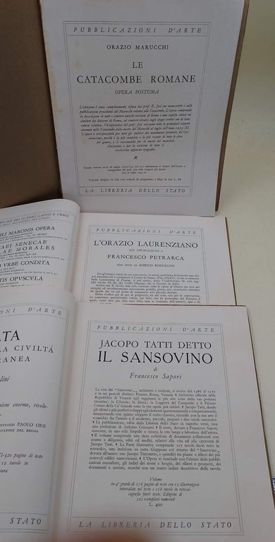 BOLLETTINO D'ARTE- ANNO XXVIII-SERIE III NUMERI IX-XI -XII(1935)