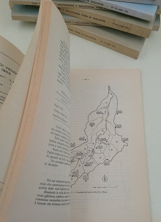 Bollettino di pesca, piscicolture e idrobiologia- 8 numeri
