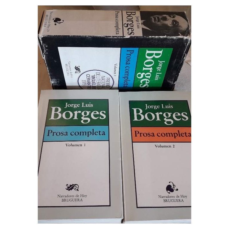BORGES-PROSA COMPLETA-2 VOLL. (1980)