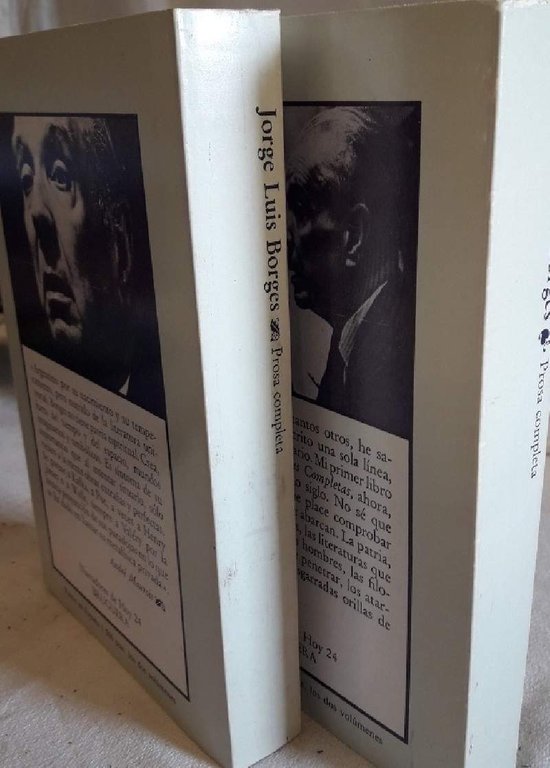 BORGES-PROSA COMPLETA-2 VOLL. (1980)