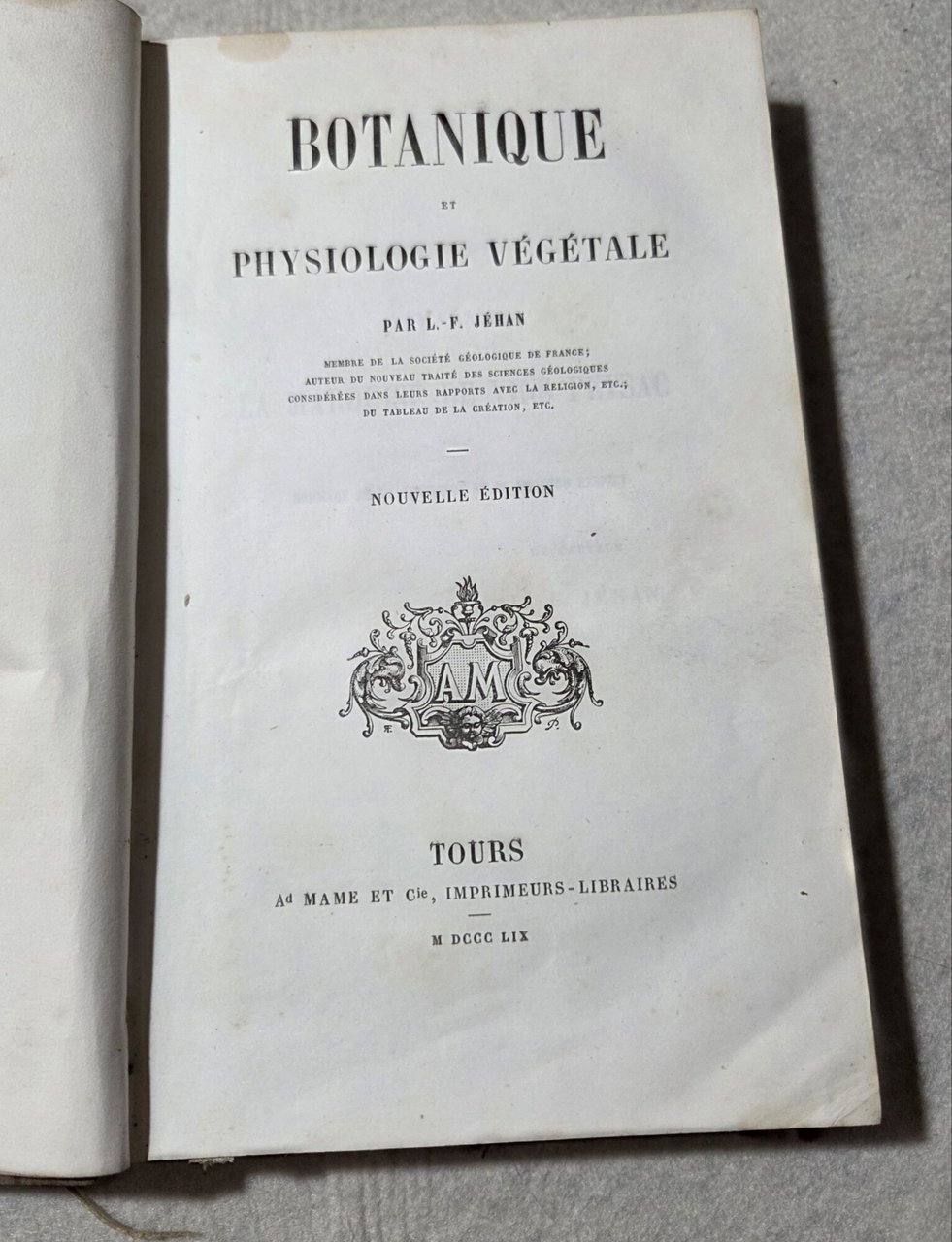 Botanique et Physiologie Vegetale | Immagine principale