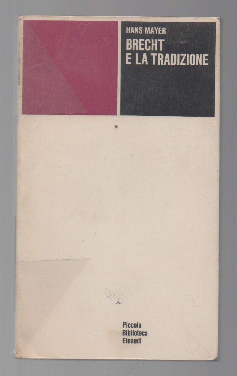 BRECHT E LA TRADIZIONE (1972) | Immagine principale