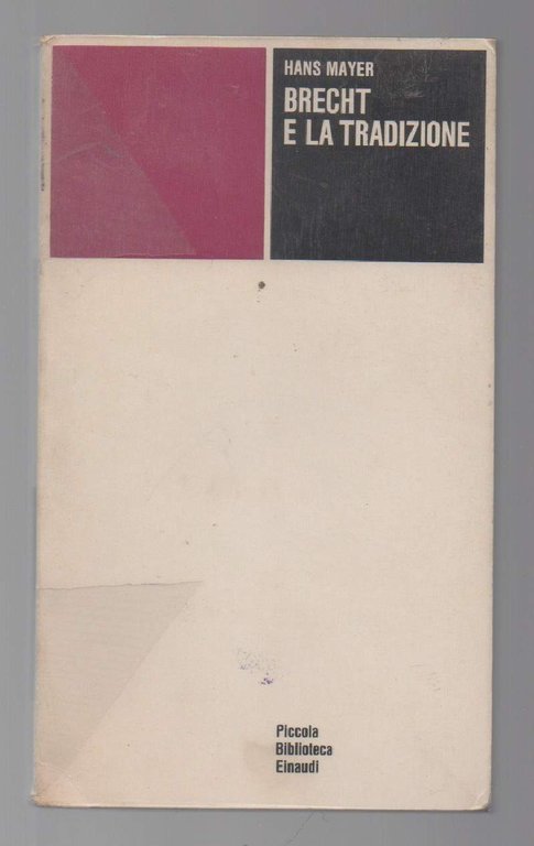 BRECHT E LA TRADIZIONE (1972) | Immagine Gallery 2