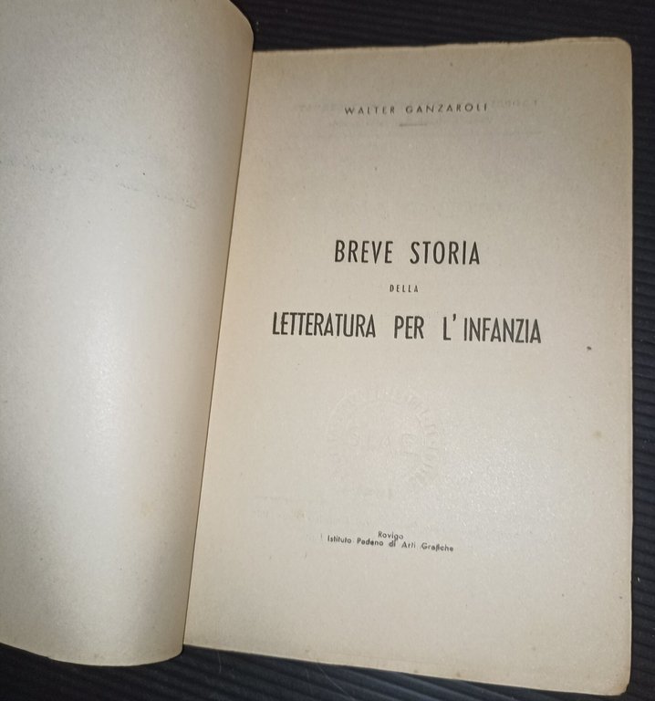 Breve storia della letteratura d'infanzia