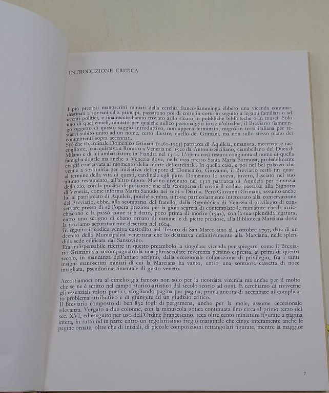 Breviario Grimani-facsimili delle miniature- 2 voll.