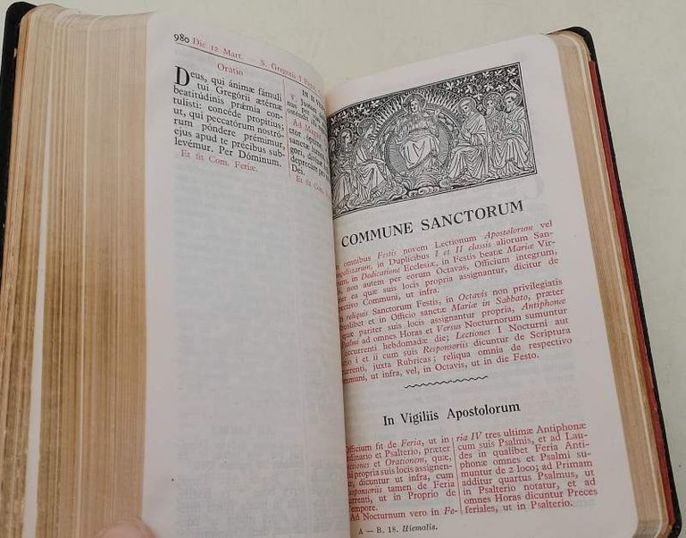 BREVIARIUM ROMANUM EX DECRETO SS. CONCILII TRIDENTINI RESTITUTUM...(1947)