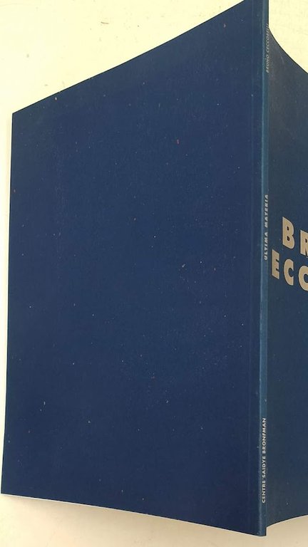 BRUNO CECCOBELLI -ULTIMA MATERIA(1993)