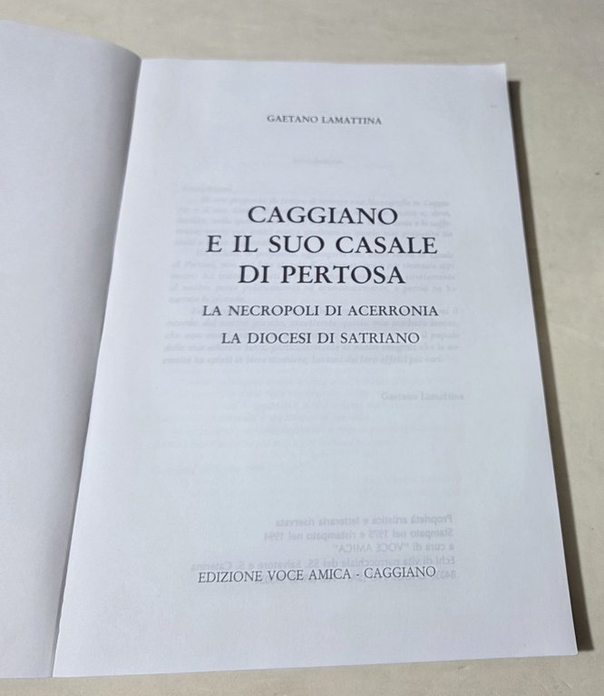 Caggiano e il suo casale di Pertosa - Acerronia, la … | Immagine Gallery 2