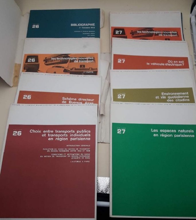 CAHIERS DE L'INSTITUT D'AMENAGEMENT ET D'URBANISME DE LA REGION PARISIENNE-N. …