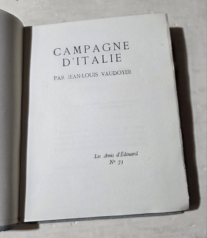 Campagne d'Italie | Immagine Gallery 2