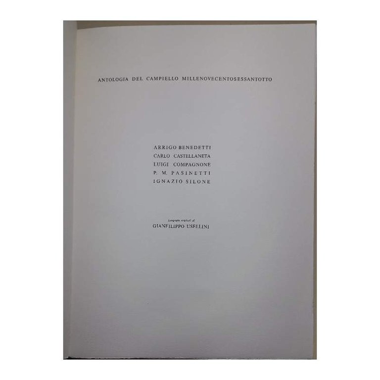 CAMPIELLO 1968-ANTOLOGIA