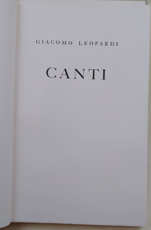 Canti