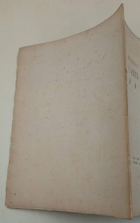 CANTI DI BEN-ALY(1908)