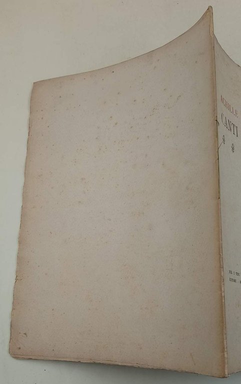CANTI DI BEN-ALY(1908)