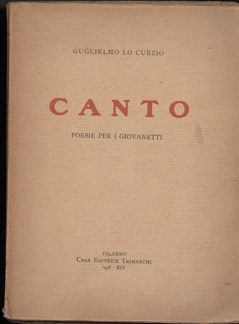 CANTO-Poesia per giovanetti