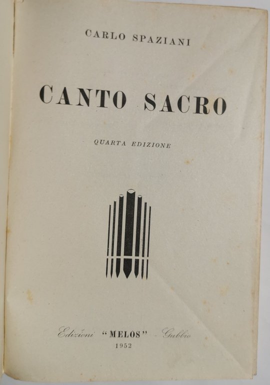 Canto Sacro