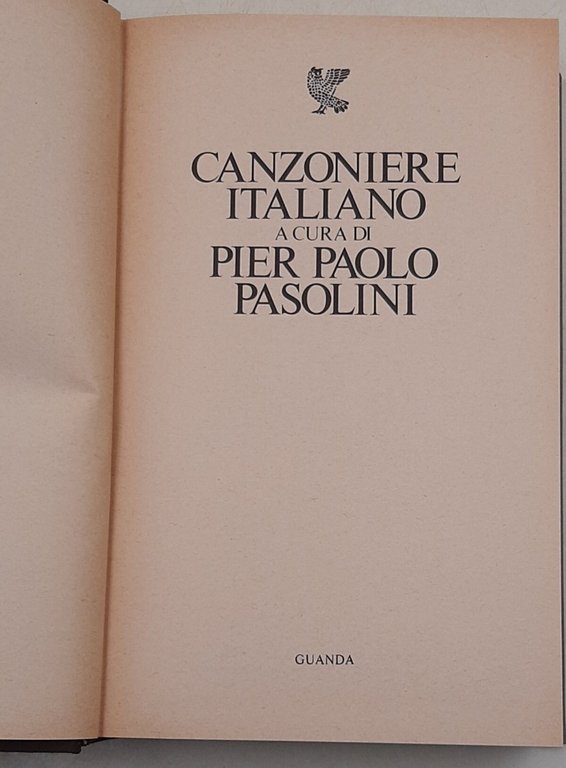Canzoniere Italiano | Immagine Gallery 2