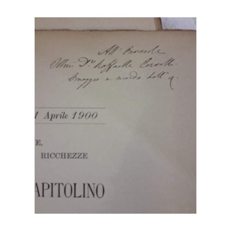 CAPITOLIUM- TUTTE LE ROVINE...TEMPIO DI GIOVE CAPITOLINO....PALUDI D'OSTIA(1900) | Immagine Gallery 6