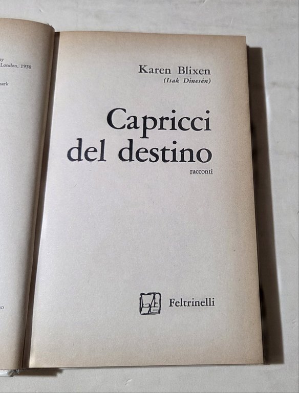 Capricci del destino