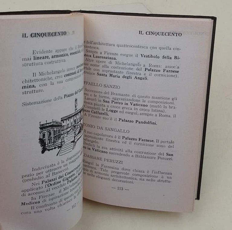 CARATTERISTICHE ESSENZIALI ILLUSTRATE DA SCHIZZI DEGLI STILI ARCHITETTONICI ITALIANI(1954)