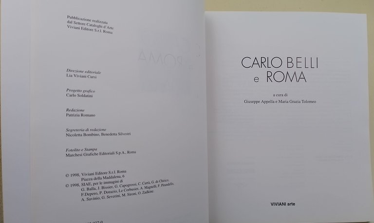 Carlo Belli e Roma