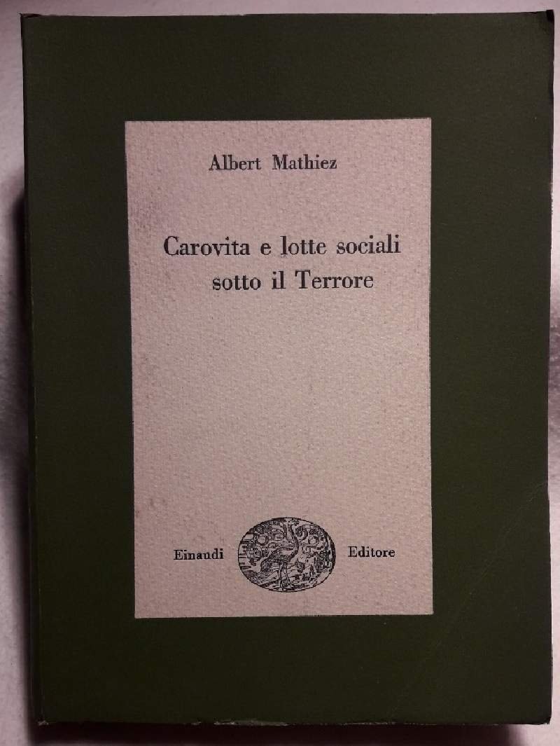 CAROVITA E LOTTE SOCIALI SOTTO IL TERRORE( 1949)