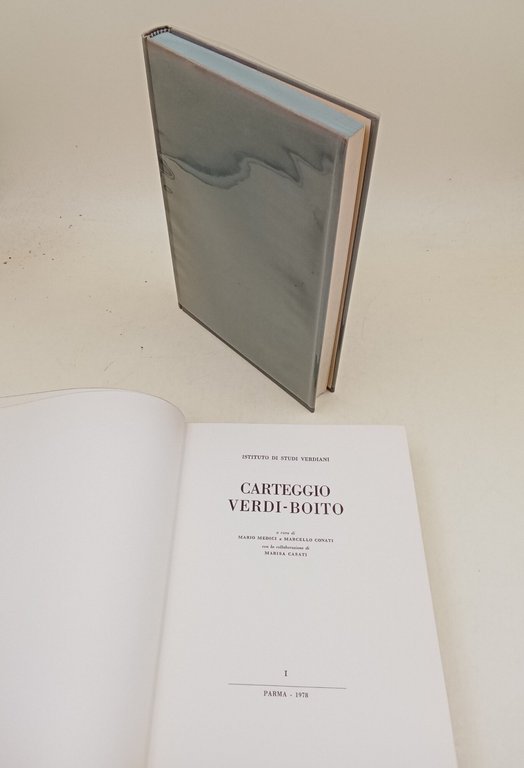 Carteggio Verdi- Boito- 2 voll.