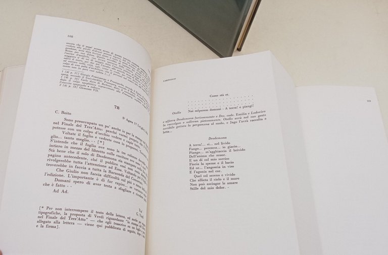Carteggio Verdi- Boito- 2 voll.