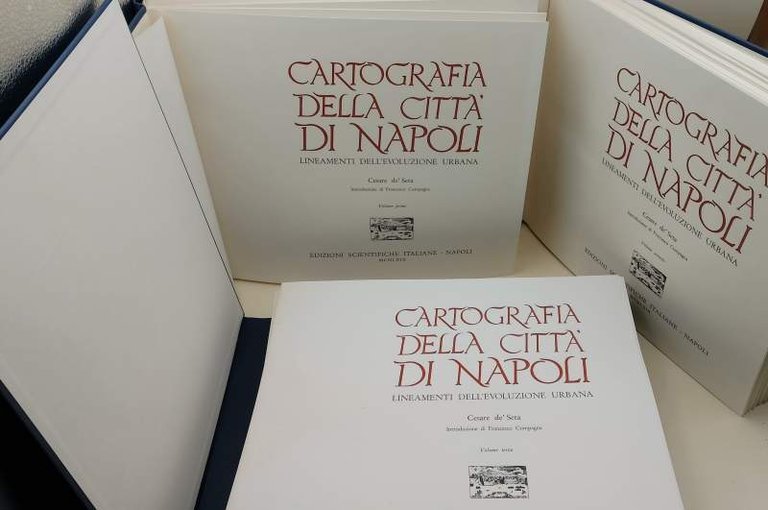 CARTOGRAFIA DELLA CITTA' DI NAPOLI-LINEAMENTI DELL'EVOLUZIONE URBANA(1969)