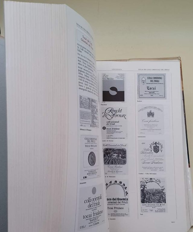 CATALOGO DEI VINI D'ITALIA( 1983)