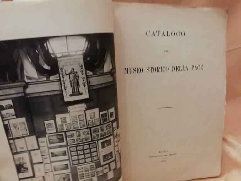 CATALOGO DEL MUSEO STORICO DELLA PACE(1912)