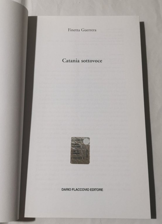 Catania sottovoce