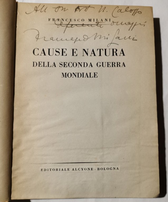 Cause e natura della seconda Guerra Mondiale