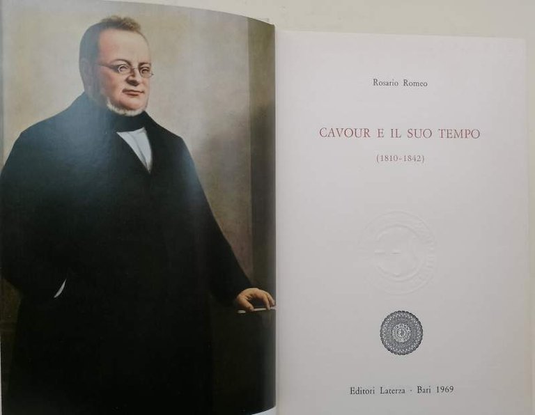 CAVOUR E IL SUO TEMPO- 1810-1842(1969)