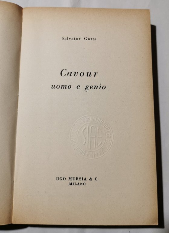 Cavour, uomo e genio