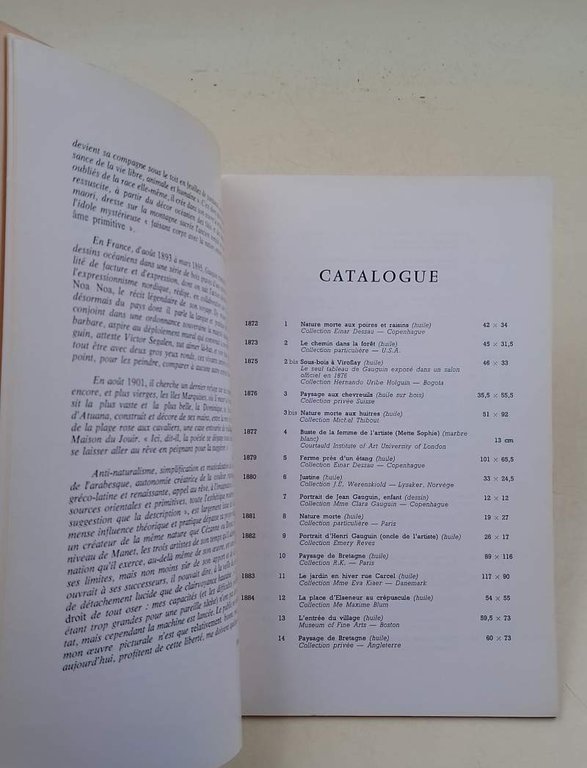 CENT OEUVRES DE GOUGUIN(1960)