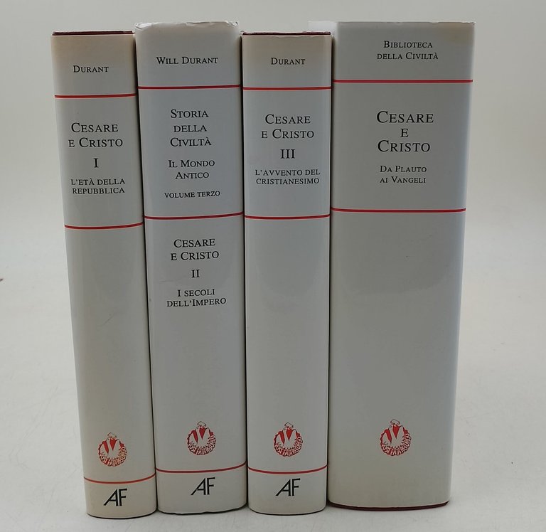 Cesare e Cristo- 3 voll. + Storia della civilta'-I secoli …