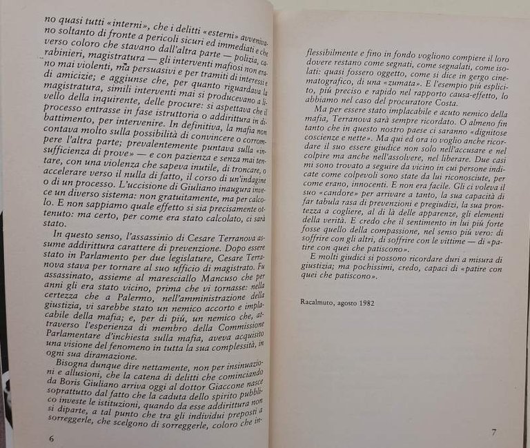 CESARE TERRANOVA -IN MEMORIA(1982)