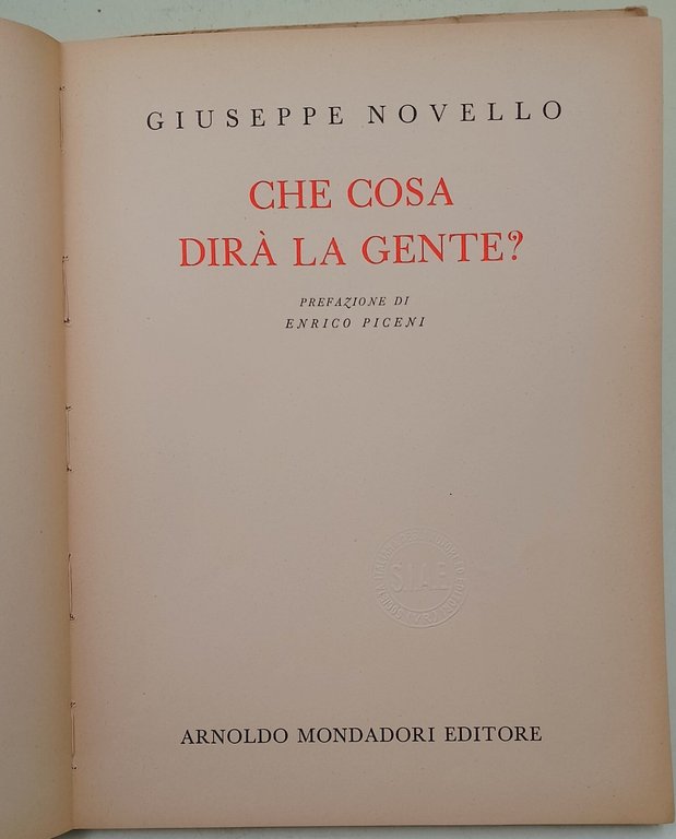 Che cosa dira' la gente | Immagine Gallery 2